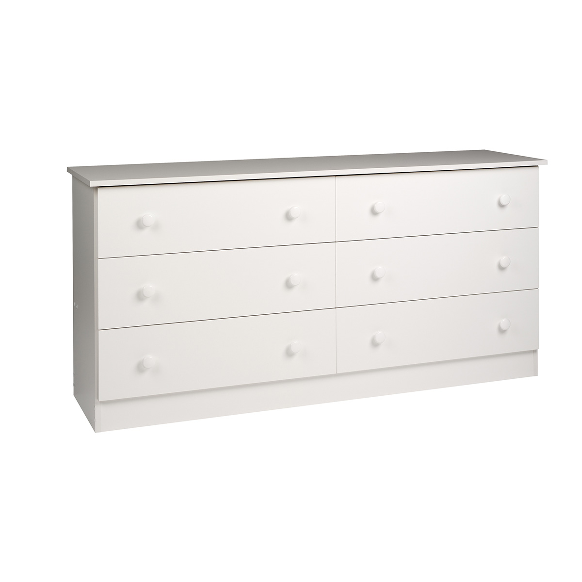 Edenvale 6 Drawer Dresser White Whd 5828 6k