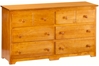 Classic Concord Platform Bed Set - Flat Panel Footboard - AP81X-SET200ss-Q87