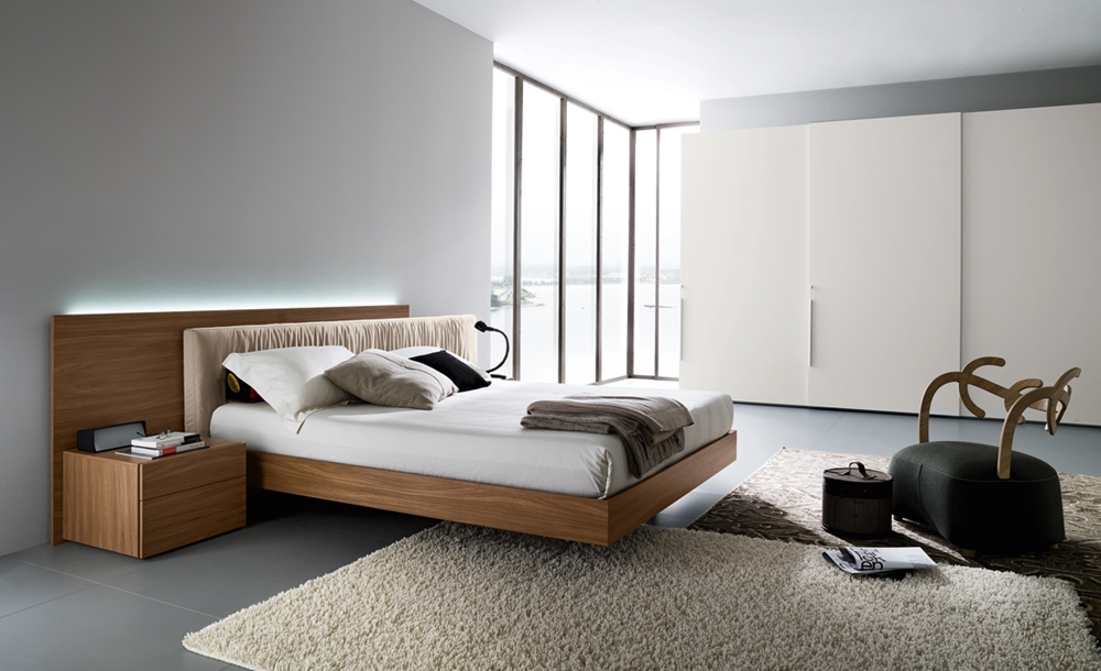 aniston floating platform bed modern design interior bedroom style ideas inspiration
