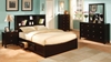 6 Pc. Christopher Storage Bed Set Full Size - 87" X 57" X 51"H Queen Size - 92" X 63" X 51" H California King Size - 96" X 75" X 51"H Standard King Size - 92" X 79" X 51"H