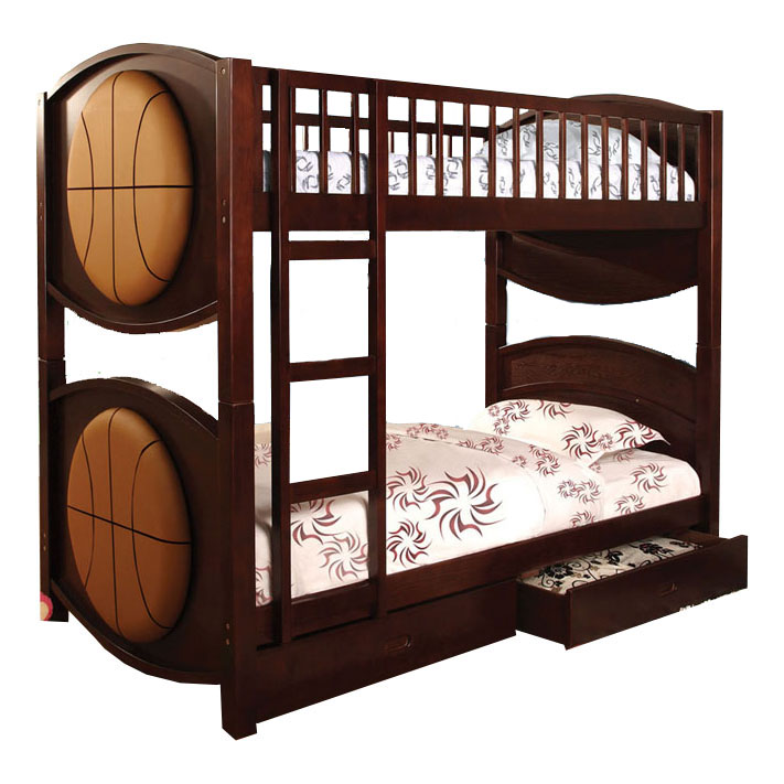 Bryant Bunk Bed, Basketball Twin Bed Frame