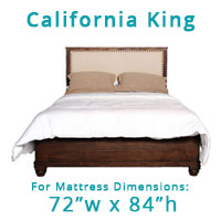 California King Platform Beds