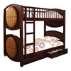Bryant Twin/Twin Bunk Bed Give your kids the bed of their dreams with a basketball-themed bed like the Bryant Bunk Bed.