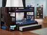 Cascade Twin/Full Staircase Bunk Bed AB63701 - AB637X10