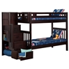 Cascade Twin/Twin Staircase Bunk Bed AB63601 - AB636X10