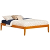 Concord Platform Bed with Open Footrails - Caramel Latte Concord Platform Bed with Open Footrails - Caramel Latte