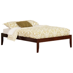 Concord Traditional Bed with Open Footrails - Antique Walnut Concord Traditional Bed with Open Footrails - Antique Walnut
