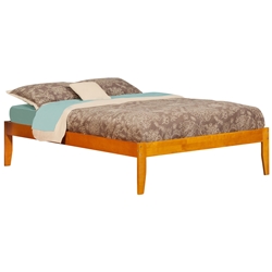 Concord Traditional Bed with Open Footrails - Caramel Latte Concord Traditional Bed with Open Footrails - Caramel Latte