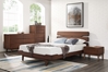 Currant Platform Bed - Oiled Walnut G0026 - G0026