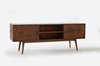 Fifties Solid Wood TV Console 