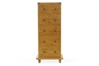 Kobe Tower Dresser - Danish Honey balinese, tower, dresser, platform, bed, set, kobe, solid, teak, wood, modern, bedroom