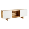 LAX Series Entertainment Shelf With Base LAX.3X.BASE.WT.WH - LAX.3X.BASE.WT.WH