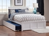 Madison Platform Bed with Matching Footboard - White - AR86X6X12