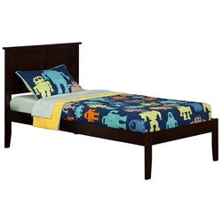 Madison Platform Bed with Open Footrails - Espresso Madison Platform Bed with Open Footrails - Espresso