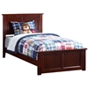 Madison Traditional Bed with Matching Footboard - Antique Walnut Madison Traditional Bed with Matching Footboard - Antique Walnut