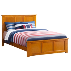 Madison Traditional Bed with Matching Footboard - Caramel Latte Madison Traditional Bed with Matching Footboard - Caramel Latte