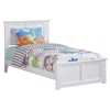 Madison Traditional Bed with Matching Footboard - White - AR86X6032