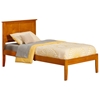 Madison Traditional Bed with Open Footrails - Caramel Latte - AR86X1037