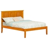 Madison Traditional Bed with Open Footrails - Caramel Latte - AR86X1037