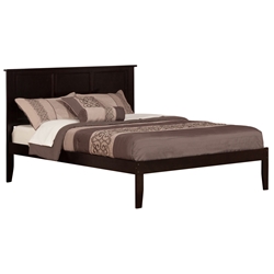 Madison Traditional Bed with Open Footrails - Espresso Madison Traditional Bed with Open Footrails - Espresso