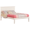 Madison Traditional Bed with Open Footrails - White - AR86X1032