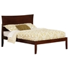 Metro Traditional Bed with Open Footrails - Antique Walnut - AR90X1034