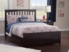Mission Traditional Bed with Matching Footboard - Espresso - AR87X6031