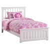 Mission Traditional Bed with Matching Footboard - White - AR87X6032