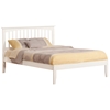 Mission Traditional Bed with Open Footrails - White - AR87X1032