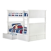 Nantucket Full/Full Bunk Bed - White AB59502 - AB595X20