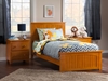 Nantucket Traditional Bed with Matching Footboard - Caramel Latte - AR82X6037