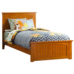 Nantucket Traditional Bed with Matching Footboard - Caramel Latte Nantucket Traditional Bed with Matching Footboard - Caramel Latte