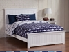 Nantucket Traditional Bed with Matching Footboard - White - AR82X6032