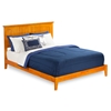 Nantucket Traditional Bed with Open Footrails - Caramel Latte Nantucket Traditional Bed with Open Footrails - Caramel Latte