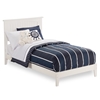 Nantucket Traditional Bed with Open Footrails - White - AR82X1032