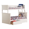 Nantucket Twin/Full Bunk Bed - White AB59202 - AB592X20