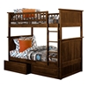 Nantucket Twin/Twin Bunk Bed - Antique Walnut AB59104 - AB591X40