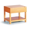 Orchid 1-Drawer Nightstand - Caramel G0006 Orchid 1-Drawer Nightstand - Caramel G0006