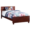 Orlando Traditional Bed with Matching Footboard - Antique Walnut Orlando Traditional Bed with Matching Footboard - Antique Walnut