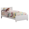 Orlando Traditional Bed with Matching Footboard - White Orlando Traditional Bed with Matching Footboard - White