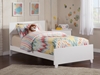 Orlando Traditional Bed with Matching Footboard - White - AR81X6032