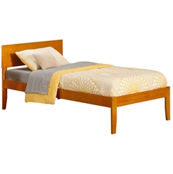 Orlando Traditional Bed with Open Footrails - Caramel Latte Orlando Traditional Bed with Open Footrails - Caramel Latte