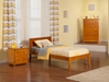 Orlando Traditional Bed with Open Footrails - Caramel Latte - AR81X1037