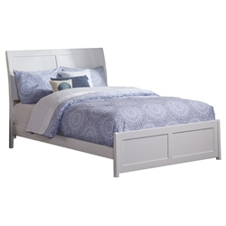 Portland Traditional Bed with Matching Footboard - White Portland Traditional Bed with Matching Footboard - White