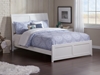 Portland Traditional Bed with Matching Footboard - White - AR89X6032