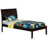 Portland Traditional Bed with Open Footrails - Espresso - AR89X1031