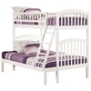 Richland Twin/Full Bunk Bed - White AB64202 - AB642X20