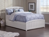Richmond Platform Bed with Matching Footboard - White - AR88X6X12