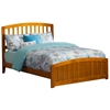 Richmond Traditional Bed with Matching Footrails - Caramel Latte Richmond Traditional Bed with Matching Footboard - Caramel Latte
