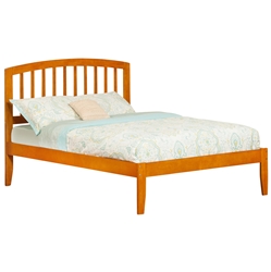 Richmond Traditional Bed with Open Footrails - Caramel Latte Richmond Traditional Bed with Open Footrails - Caramel Latte
